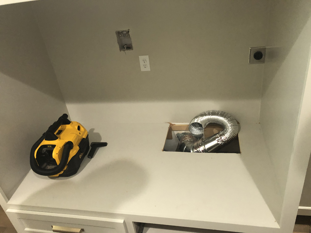Stove Hood and Duct Installation